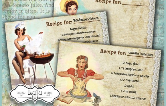 Download Pin Up Recipe Cards - Premium Resources