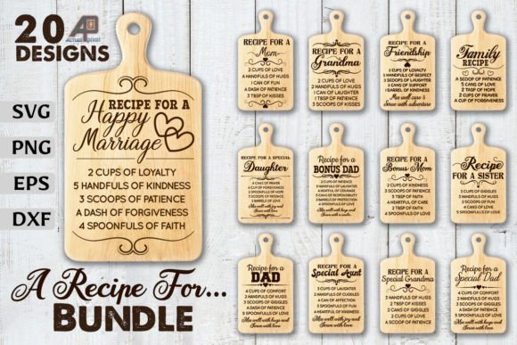 Download Family Recipe Funny Quotes Design Bundle - Recipe Collection