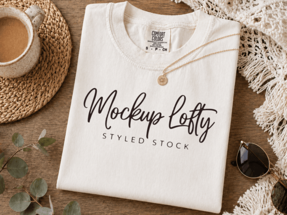 Download Comfort Colors 1717 Ivory Mockup - Comfort Collection